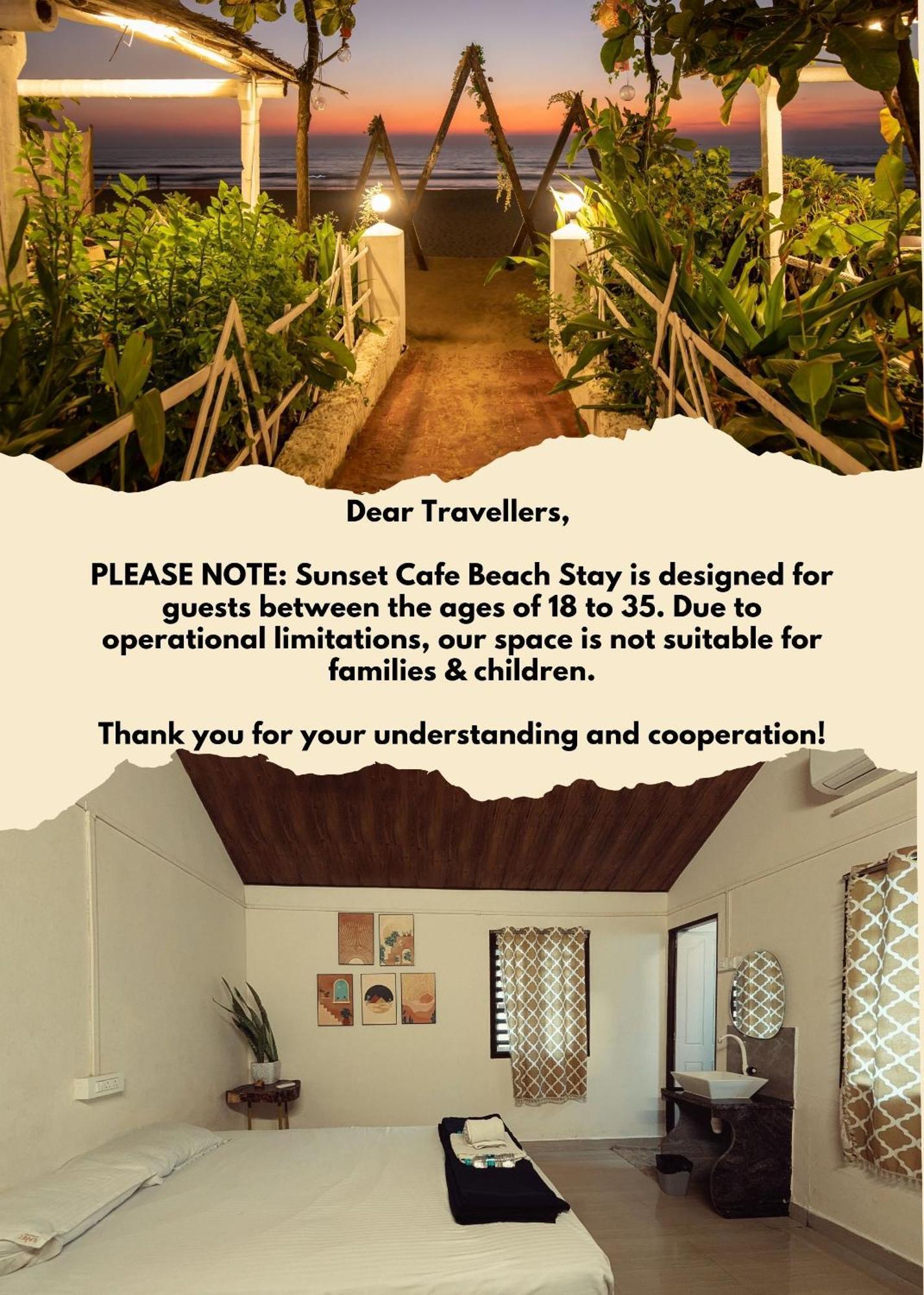 Sunset Cafe Beach Stay Gokarna  Εξωτερικό φωτογραφία
